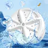 Machines ultrasoniques turbo lavage hine lavette de voyage portable bulle d'air et mini lavage rotatif hine mini lavage