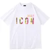 Men's DSQ2 Short Sleeve Men's Designer Letter Printing Casual Cotton Top S-4XL