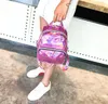 Стиль рюкзака Продажа модной голограммы для школьной студенческой женской лазерной серебряной голографической сумки с серебряным цветом