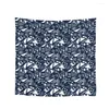 Scarves Scarf Women Neck Hair Band Foulard Square Headband 2023 Fashion Geometric Patterns Print Neckerchief Bandana 53 53cm