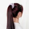 Inne nowe ciepłe miękkie hair scrunchies Furry Elastic Band Women Girls Ponytail Uchwyt gumowy