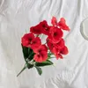 Decorative Flowers Fake Flower Useful Realistic Faux Silk Wedding Decor Artificial Iris Decoration