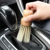 Upgrade Round Detailing Cleaning Brush Car Air Outlet Corner Dust Remover for Interior Home Office PC Laptop Keyboard Wash Brushes Tools