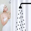 Rideaux de douche nordique moderne minimaliste polyester imperméable rideau de douche tissu partition rideau de douche fournitures de salle de bain pour envoyer crochet 230607