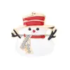 Dekoracje świąteczne broszka modowa jako prezent botman buty jingling bell santa claus broszki piny świąteczne prezenty upuszczenie dostawy do domu gar dhkc5