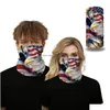 Máscaras de fiesta Eagle Face Skl Magic Headscarf Riding Ciclismo Faces Mask America Flags Headscarves Sport Headband 9 Style Drop Delivery Dhp01