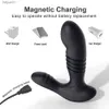 Thrusting Massager della prostata Dildo Vibratore anale Vibratore telescopico a distanza Butt Plug Prodotti erotici per adulti per uomo Donna L230518