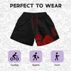 Herrshorts anime berserk sommar shorts män kvinnor klassiska sportkläder strand shorts gym shorts basket kör träning 6xl mesh shorts j230608