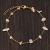 Link bransoletki kolorowe zmiażdżone kamień samica regulowana wielokolorowa bransoletka tenisowa dar biżuterii dla kobiet