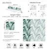 Wallpapers Tropical Palm Leaf Wallpaper Peel And Stick Removable Green Leaves Self-Adhesive Prepasted For Wall Decor