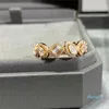 Anillo completo diamante titanio acero oro plata anillo hombres y mujeres para amantes pareja joyería regalo tamaño 6-8