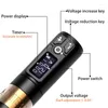 Machine Tattoo EST Soldier Wireless Pen بطارية مع طاقة محمولة 1950 مللي أمبير عرض LED الرقمية PMU-SMP Neelde