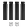 Microphones 4Pcs Mic Stand Extension Tube 5/8Inch Female To Male Microphone Rod For Desk Stands & Arm