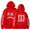 Hip Hop Lil Peep Sweatages Hell Boy Men Femmes Femmes Hooded Pullover Mâle Femme Sudadeas Cry Baby Hood Hoddie