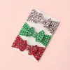 Accessoires pour cheveux Noël Câble Tricot Nouveau-né Bébé Bandeaux Top Noeud Turban Fille Élastique Bandeaux Enfants Doux Headwraps Impression R230608