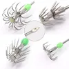 Fishing Hooks 10pcs DoubleLayer Umbrella Squid Replacement Cuttlefish Hook Outdoor Tackle Tool Equipment 230608