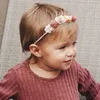 Akcesoria do włosów Baby Girl Headband Cute Elastic Band Nowon Nieprawidłowy Kwiat Maluch Dzieci Kids R230608