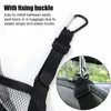 New Car Elastic Storage Net Bag Between Seats Divider Pet Barrier Stretchable Mesh Bag Universal Organizer Auto Accessories