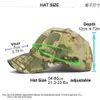 Ball Caps Adjustable embroidered cap 511 embroidered baseball cap curved brim soldier cap versatile sunshade cap camouflage Military cap J230608