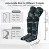 Sinrel Electric Feet and Ben Massager Air Compression Therapy System Recovery Boots With Air Compressor
