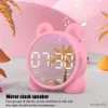 Portable Speakers Bluetooth Speaker Radio Sound Music Player Wireless Desktop Alarm Clock Subwoofer Card Speaker For All Phone