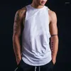 Débardeurs pour hommes Marque Gymnases Vêtements Fitness Hommes Top Gilet Bodybuilding Stringers Sporting Cotton Sexy Undershirt Tanktop