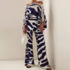 Etniska kläder Två stycken Set Africa Clothes African Dashiki Fashion Suit Top and Pants Suits Byxor Ropa Dama Party For Lady