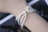 Strand 3-4mm Rice Pearl Bracelet Multi Natural Freshwater Cultured Jewelry Gifts