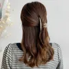 Other Hair Cls Elegant Pearl Grab Clip Acrilico Big Size Barrettes Fashion Horsetail clip per accessori donna R230608