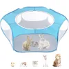 Cages Maille respirante pour Hamster Cage étanche jeu clôture écureuil Portable pliable intérieur Chinchillas chat tente petit parc pour animaux de compagnie