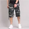 Herren Shorts Herren Sommer Camouflage Cargo Shorts Lässige Baumwolle Multi-Pocket Baggy Overalls Streetwear Hip Hop Reithose Militär Armee Shorts J230608