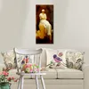 Luxurious Canvas Art Portrait Painting by Frederic Leighton Solitude Hand Painted Study Rooms Decor