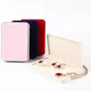 Smycken påsar box mode armband halsband showcase case display bricks hållare örhängen arrangör presentförpackningar kvinnor leveranser