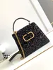 Fashion Embroidery Bead Bag VSLING 3D Sequin Bag Women's Large Capacity Shoulder Bag Luxury Classic Flap Bag Designer Bag