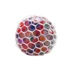 Dekompresja samochodu zabawkowego DVR 5 0 cm Colorf Mesh Squishy Grape Ball Fidget Anti Venting Balls Ściśnij zabawki lęk DHCOM DROP DOBRYWA GI DHEP2