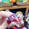 Bagues de grappe RJ couleur argent artisanat thaïlandais Rui 2561 bague d'image de soi 092 bouddha tendance mode dame mariée pour Couple