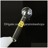 Pipes À Fumer 4 Pouces Mini Cuillère Sourire Motif Pyrex Verre Brûleur À Huile Pipe À Main Tabac Dab Rig Outil Accessoires Sw15 Drop Delivery H Dhnfx