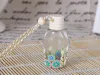 10 15 ml Car Hanging Rope Empty Decoration Bottle Hand Made Polymer Clay Ceramic Essential Oil Perfume Bottle With Wooden