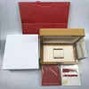 오메가 럭셔리 우드 시계 박스 1 세트 종이 선물 쇼핑 가방 맞춤형 카드 시계 상자 2274