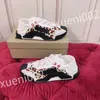 2023 Luxo Feminino Estilo mais recente sapatos de grife casuais tênis de couro genuíno fashion trainers tênis esportivos