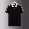 Designer POLO Heren T-shirt Mode Geborduurd Designer T-shirt V-hals Katoen Straat Heren Casual Hawaiiaans poloshirt T-shirt Luxe Casual Koppeljurk Aziatische maat M-3XL