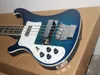 Custom 4 strings left handed 4003 Bass Blue rosewood fingerboard Electric Bass Guitar