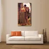 Reproduction d'art sur toile de haute qualité de Frederic Leighton Marié Figure Peinture Home Office Decor