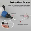 2024 500Ml Car Brake Fluid Extractor Oil Change Syringe Bottle Transfer Manual Fuel Suction Filler Evacuator Pump Auto Dispenser Tool