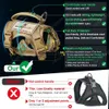 Hundkläder Chihuahua Tyg Small Tactical Vest Training Harness XS Outdoor Working Justerbar Military Molle med gummihandtag 230608