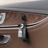 Nya 1stiska bilkrokar organisator lagring för USB -kabelnyckellagring självhäftande krokhängare interiör Tillbehör Auto Fastener Clip