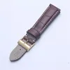 Black Brown Blue Genuine Leather watchband Watch Band Soft Watchbands for Breitling strap Man 22mm with Tools2187