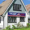 1 pc, Trump 2024 Drapeau Take American Back Grande Bannière Décorations Extérieures American Banner Sign Yard Advertising Outdoor Indoor Hanging Deco