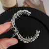 Bengelen Kroonluchter 12 stks Paardenstaart Clip Vaste Haarspeld Klauw Clip Geavanceerde Gevoel Parel Strass Haar Klauwen Meisje Haaraccessoires Hoofddeksels Z0608