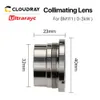 Filtri Ultrarayc BM111 03KW Collimating Focus Lens D30 F100 F125mm con supporto per lenti per Raytools Laser Taking Head BM111